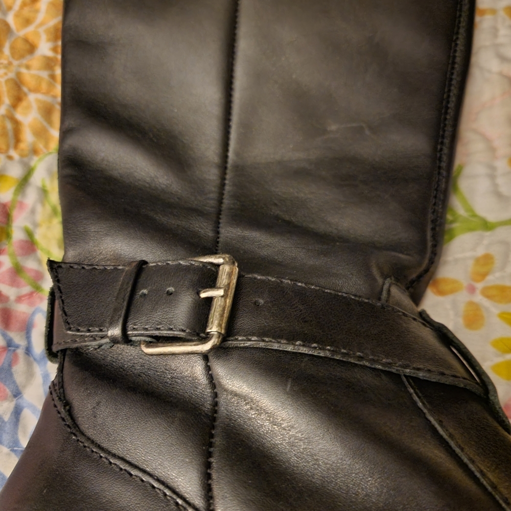 LLBEAN leather black boots